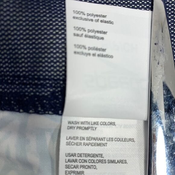 Speedo Swim Small Blue Green Comfort Stretch Water Repellent Mens Swim Trunks - Picture 10 of 10